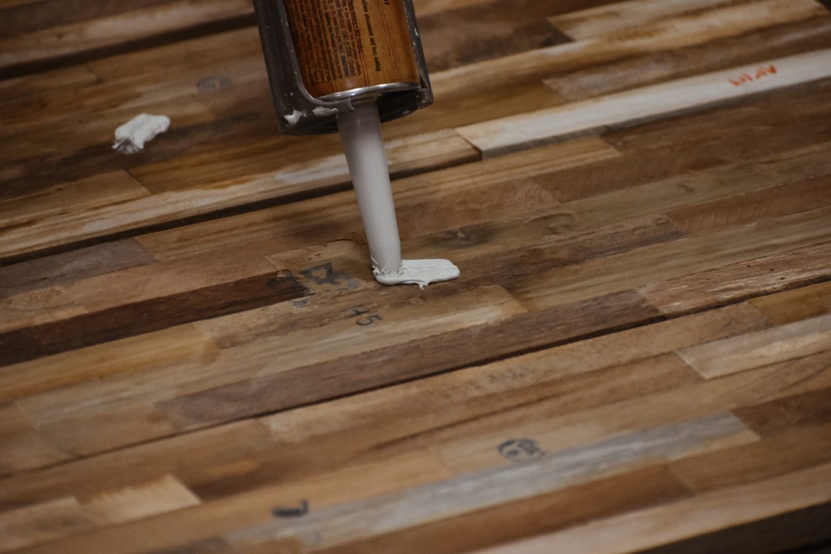 View of DIY Accent Wall: Accents by Woodgrain - Woodgrain