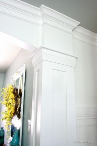How to Build Decorative Interior Columns from Moulding - Woodgrain