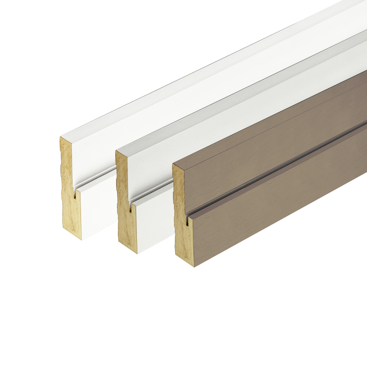 Final Frame Exterior Door Frame, Wood Moulding Woodgrain