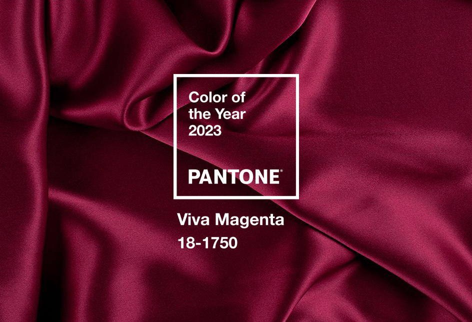 Design with the Pantone Color of the Year with 6 Viva Magenta color palettes