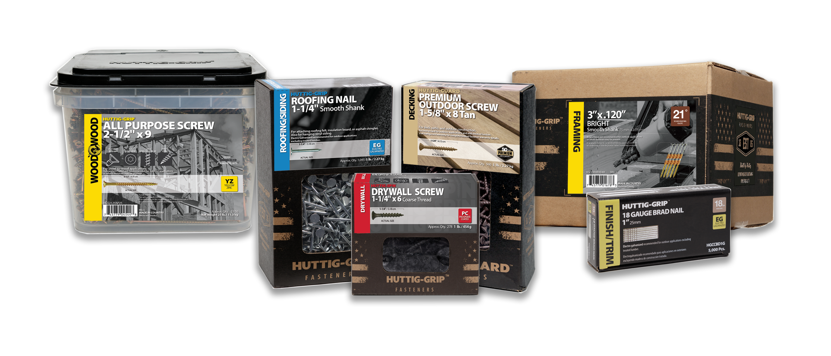 Huttig-Grip Fasteners: Now A Part of Woodgrain's Family of Brands