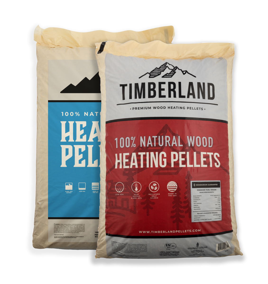 Timberland Heating Pellets, Wood Heating Pellets