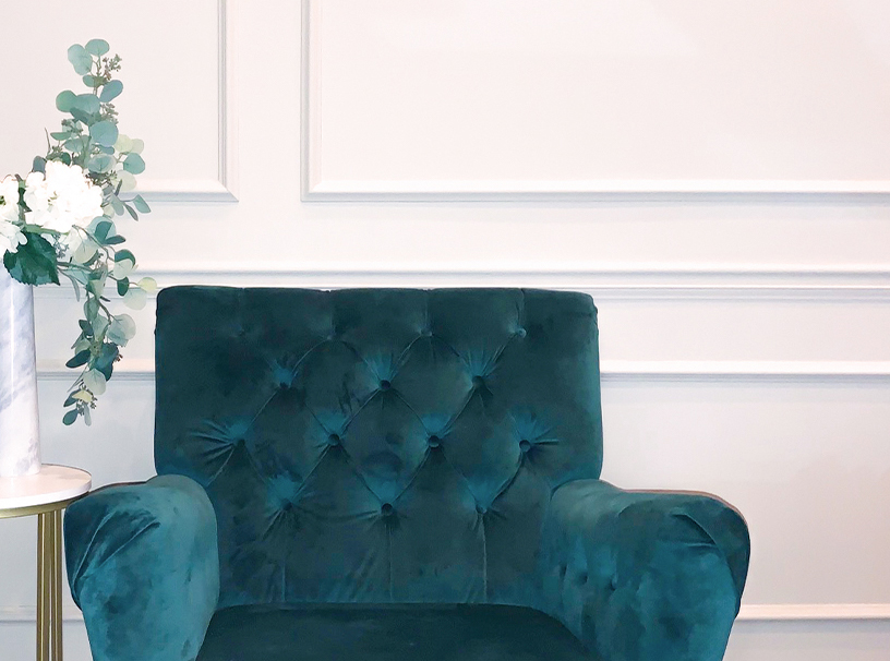 velvet furniture