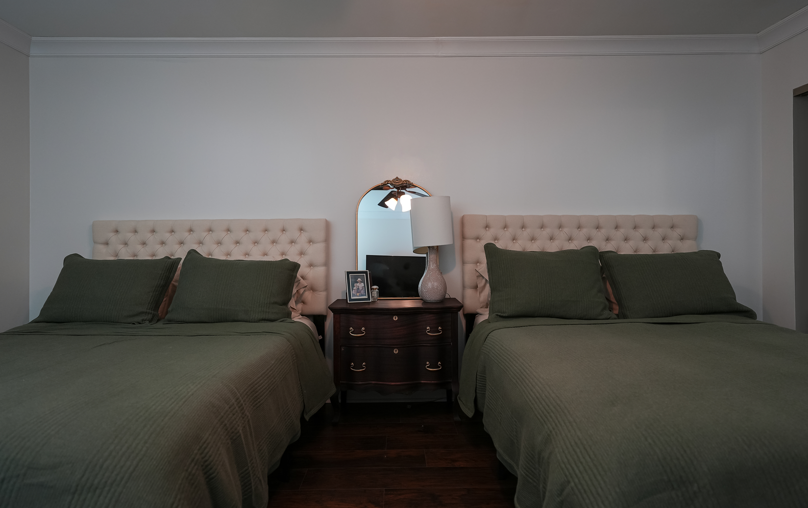DIY Accent Wall: Fluted Casing Wall - Woodgrain